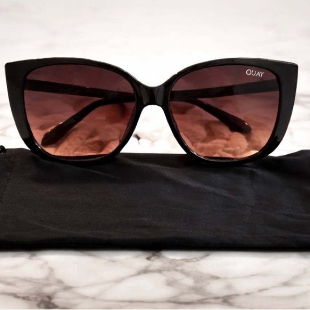 Quay Australia Black Sunglasses